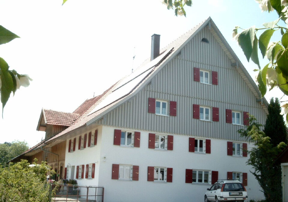 Umbau Wohnteil alte Hofanlage Argenbühl