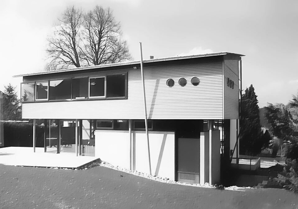 Neubau Wohnhaus am Hang Leutkirch
